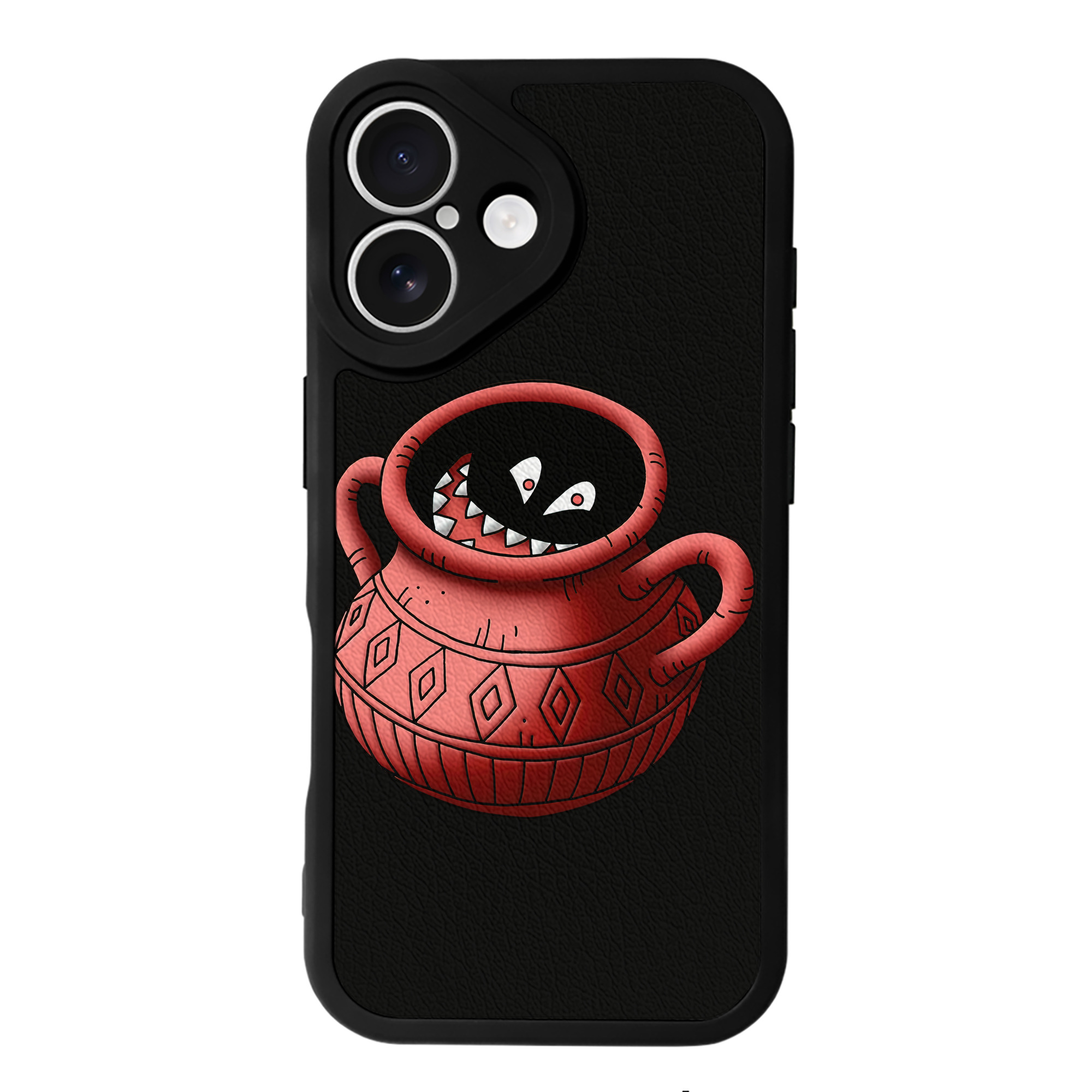 （画像用） ドラゴンクエスト Doragon Kuesuto Dragon Quest 【iPhone 16シリーズ対応】シリコンスマホケース（レザー調） 材質：シリコン